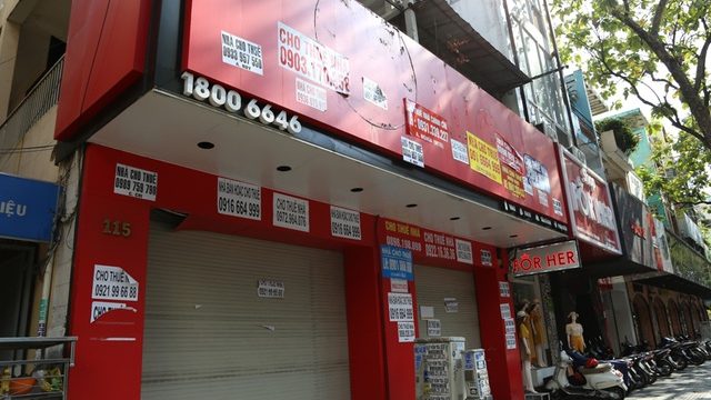 “Vỡ trận” mặt bằng nhà phố cho thuê