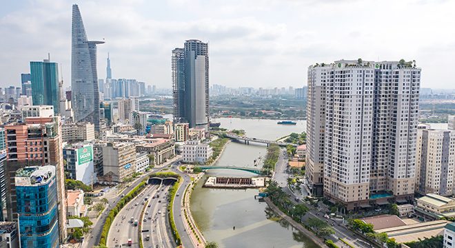 Giá thuê văn phòng tại Tp.HCM vẫn trên đà tăng