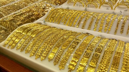 Giá vàng ổn định quanh mốc gần 67 triệu đồng/lượng