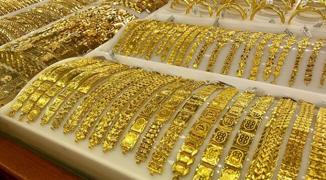 Giá vàng ổn định quanh mốc gần 67 triệu đồng/lượng